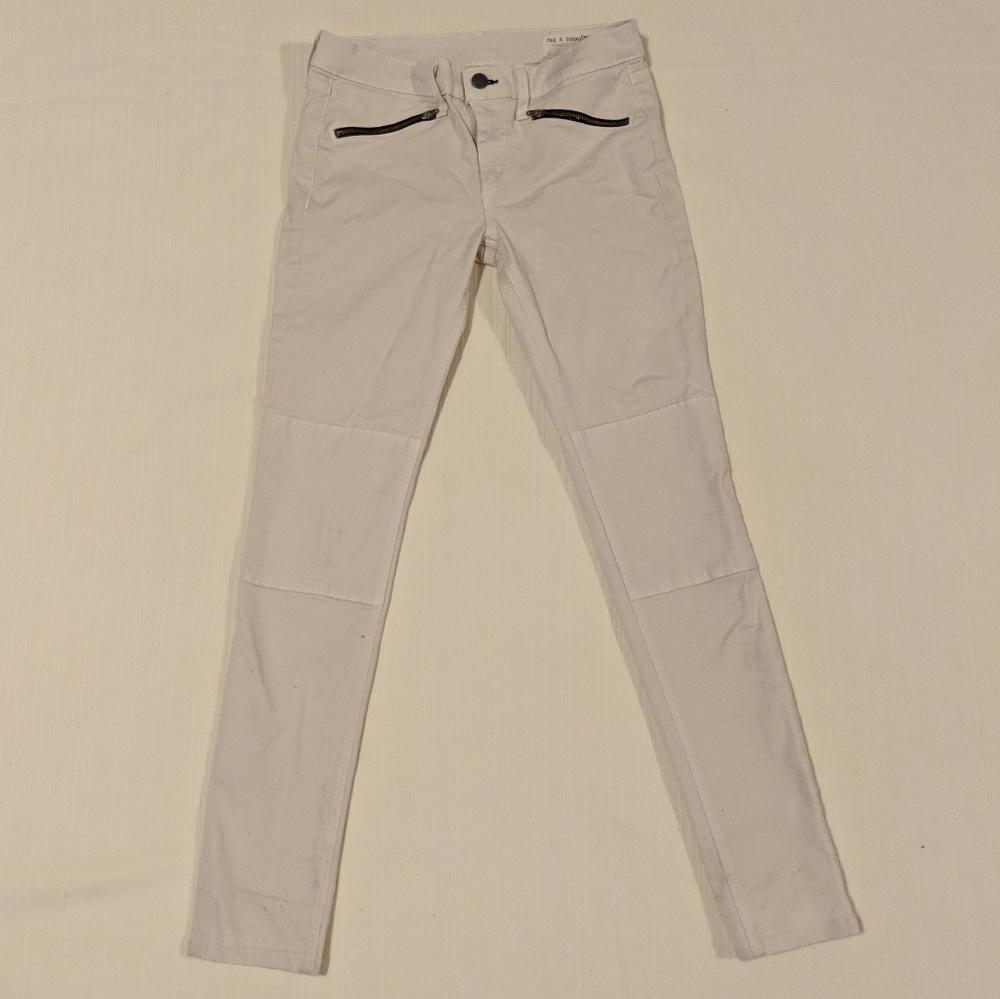 Rag & bone white jeans